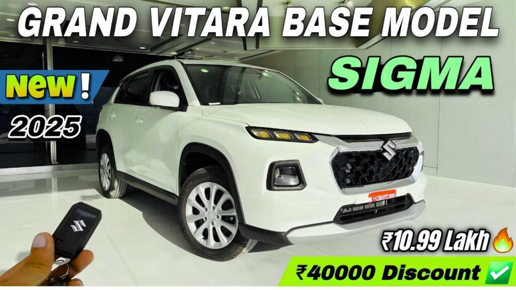 2025 Maruti Grand Vitara Base Model Review Features Specs Price and Buying Guide